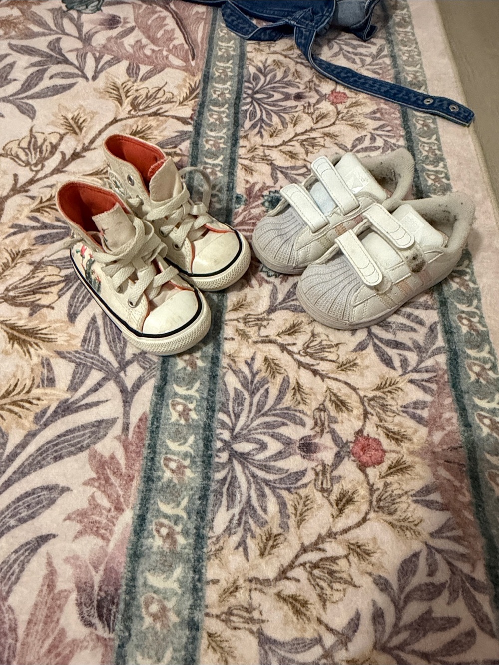 Toddler shoes, adidas and converse